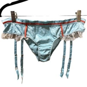 Victoria’s Secret Victorian Style Panties With Garters